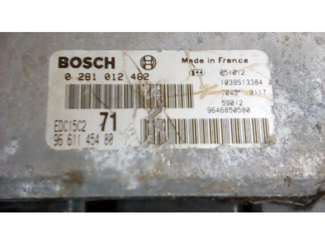 Блок управления двигателя 0281012462 Citroen C8