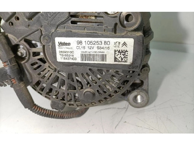 Генератор 9810525380, 9810525380   Citroen C-Elysée      