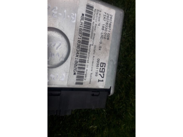 Řídící jednotka 26076971026, 26078330012 Fiat Punto (188) 2001