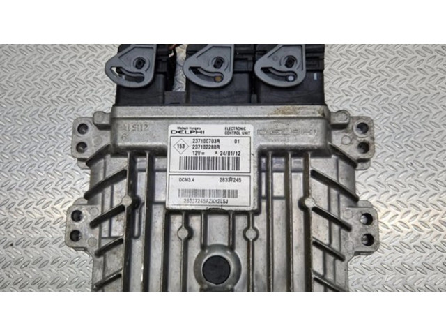 Блок управления двигателя 237102280R, 28337245 Dacia Sandero