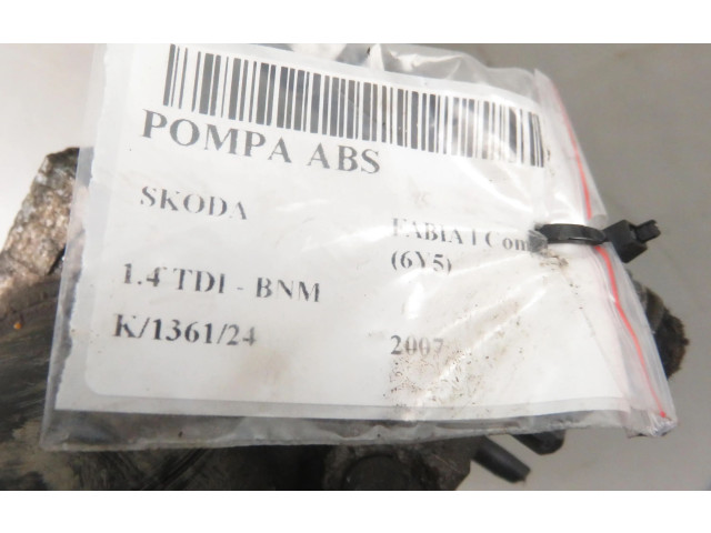 Блок АБС 6Q0907379AF, 0265800511 Skoda Fabia Mk1 (6Y) 1999 - 2007 года