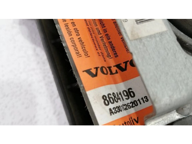 Подушка безопасности водителя 8684196 Volvo S80