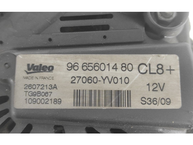 Генератор 9665601480, 27060YV010   Citroen C1      