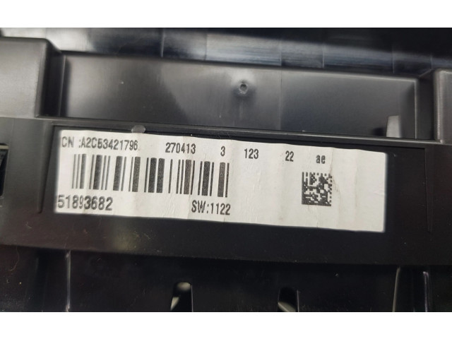 Спидометр (приборный щиток) 51893682, 51959832 Lancia Ypsilon