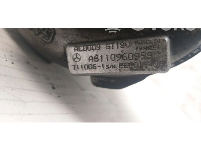 Turbodmychadlo Турбина A6110960999, A6110960999 Mercedes-Benz C W203 OM611.962