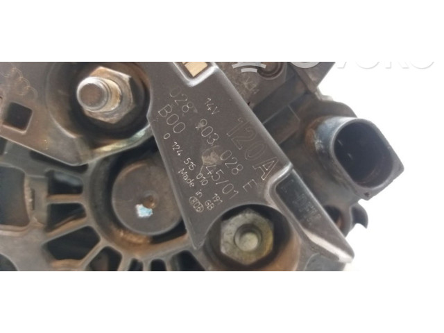 Генератор 028903028E, 0124515010   Volkswagen Polo      