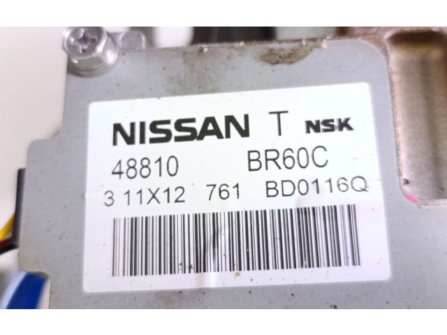 Рулевая рейка  Насос рулевого управления 48810BR60C   Nissan Qashqai+2 2010 - 2014 года