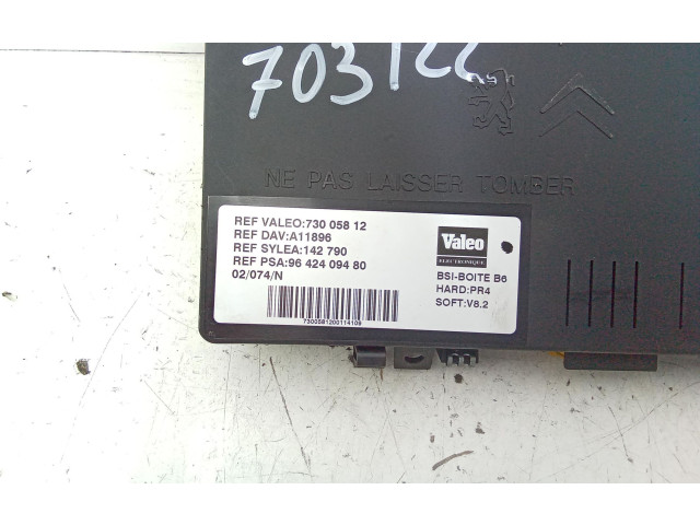 Řídící jednotka 9647007880, 6FZ Citroen Xsara Picasso 2002