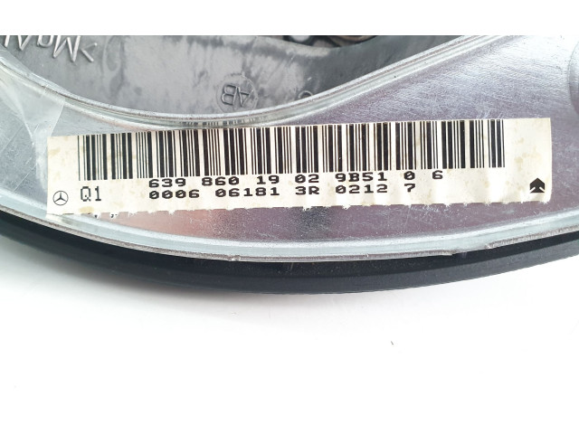 Подушка безопасности водителя 6398601902   Mercedes-Benz Vito Viano W639