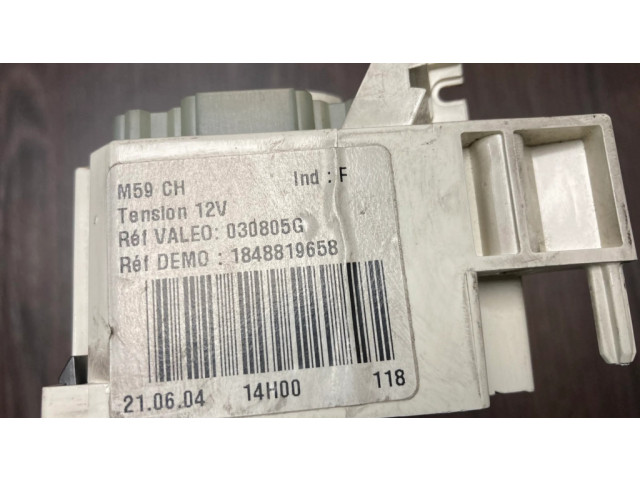 Блок управления климат-контролем 1848819658, 030805G   Citroen Berlingo