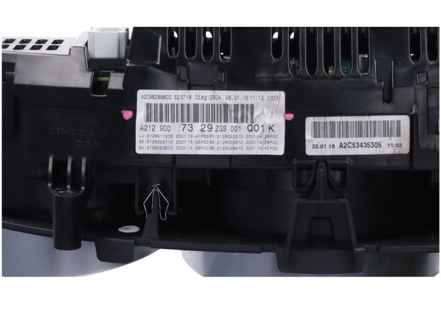 Přístrojová deska Mercedes-Benz E C207 W207 2016 A2129007329