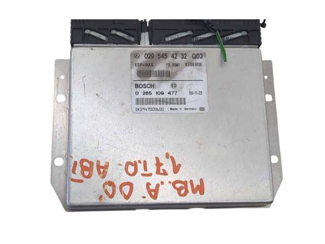 Блок управления АБС 0295454232Q03, 0265109477   Mercedes-Benz A W168