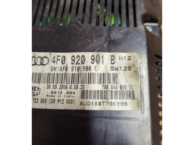 Панель приборов 4F0920901B, TAB004869GJ Audi A6 S6 C6 4F