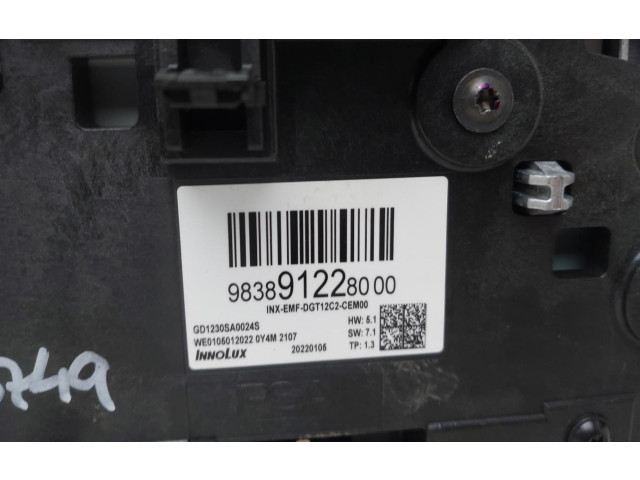 Дисплей 9838912280 Citroen C5