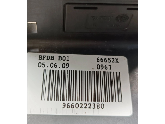 Ящик предохранителей (комплект) 9660222380, 66652X   Peugeot Partner      