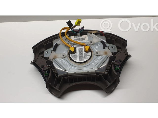 Подушка безопасности водителя P0WC721L8AB, TCLDE045320006 Chrysler Grand Voyager IV