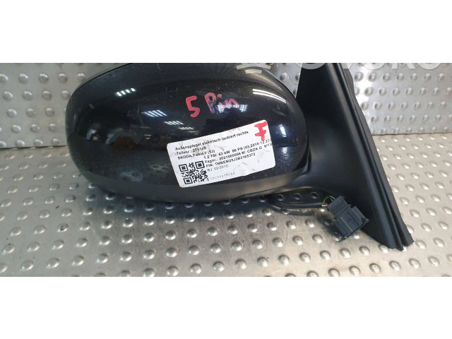 Зеркало электрическое        Skoda Fabia Mk2 (5J)  2007 - 2014 года   