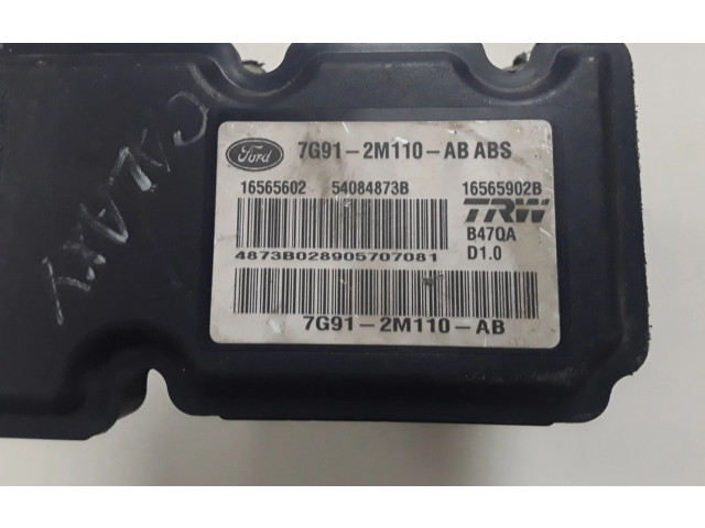 Блок АБС 7G912M110AB   Ford  Galaxy  2006 - 2015 года