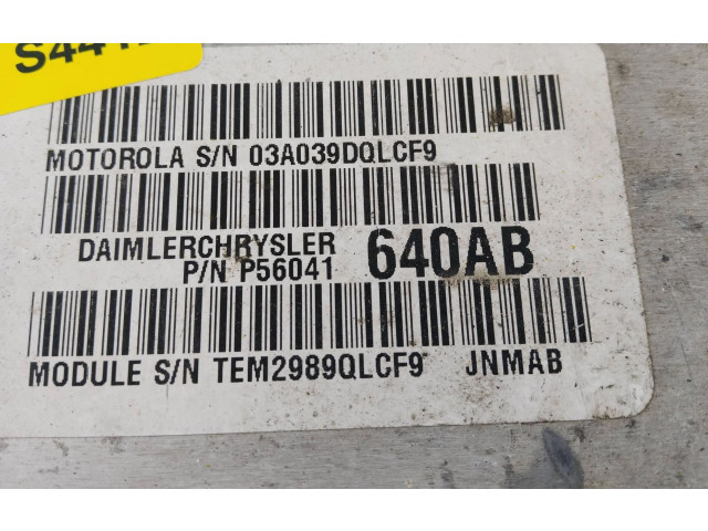 Блок управления двигателя P56041640AB Jeep Cherokee