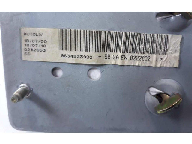 Подушка безопасности пассажира 9634523980 Citroen Xantia