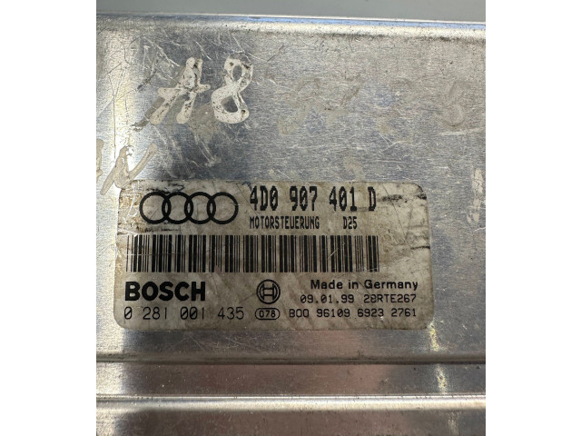 Řídící jednotka 4D0907401D, 4D0907401D Audi A8 S8 D2 4D 1997