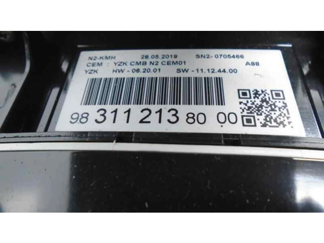 Панель приборов 9836322380, 9831121380 Citroen C3 Aircross