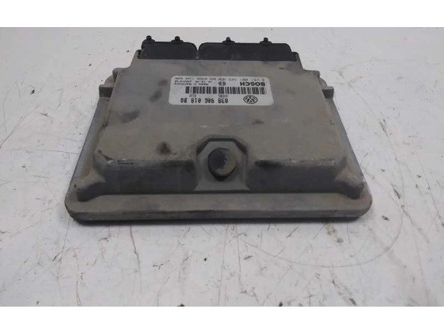 Блок управления двигателя 038906018BQ, 0281001849 Skoda Octavia Mk1 (1U)