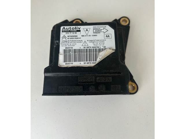 Блок подушек безопасности 9674290580 Citroen C5