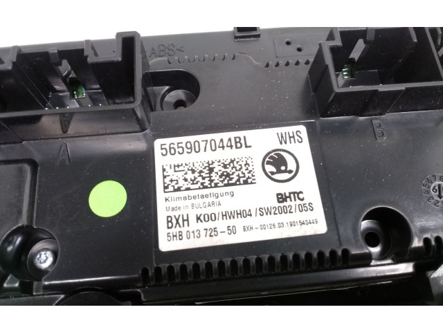 Блок управления климат-контролем 565907044BL Skoda Karoq