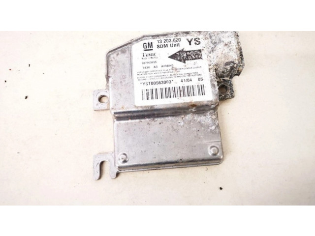 Блок подушек безопасности 13203620ys, 13203620 327963935 Opel Meriva A