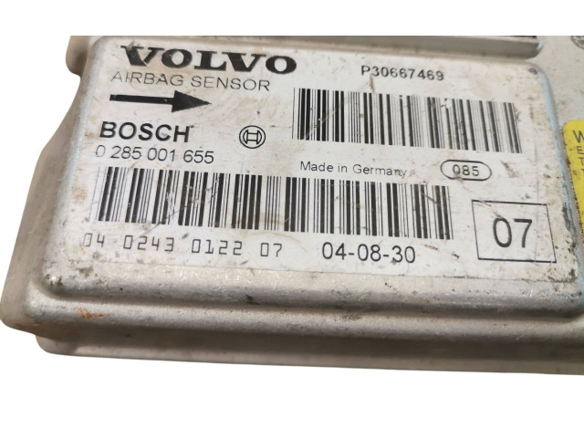 Блок подушек безопасности P30667469, 0285001655 Volvo V70