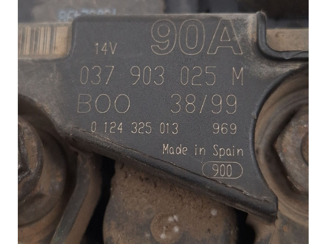 Генератор 037903025M, 0124325013   Skoda Fabia Mk1 (6Y)      