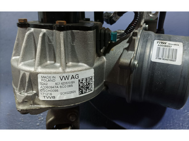    Рулевая рейка 6C1423510BN, 6C1423510BN   Skoda Fabia Mk3 (NJ) 2015 - 2021 года