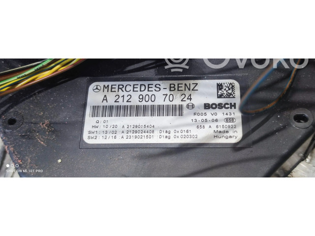 Pojistková skříňka A2129007024 Mercedes-Benz CLS C218 X218 2016