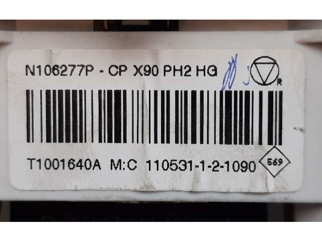 Модуль блока управления кондиционером T1001640A, 6001551698 Dacia Duster