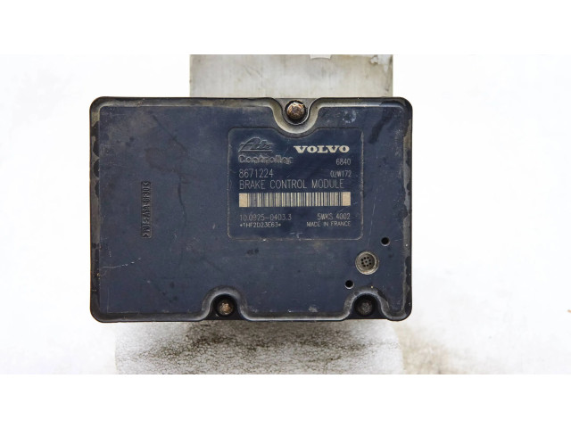 Блок АБС 8671224, 10092504033   Volvo  V70  2000 - 2004 года