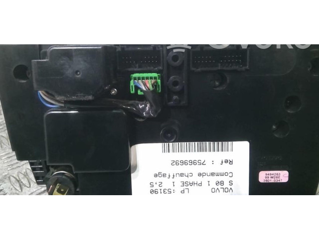 Блок управления климат-контролем NT Volvo S80