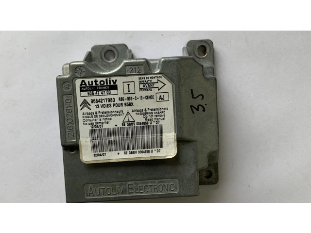 Блок подушек безопасности 9664217980, 606475700   Citroen C4 I Picasso