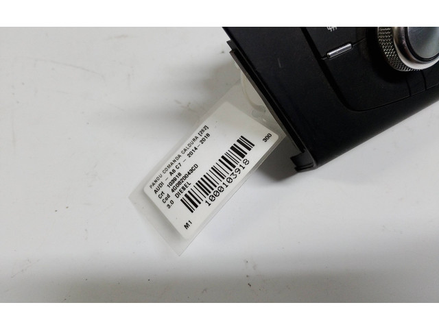 Блок управления климат-контролем 4G0820043CD   Audi A6 S6 C7 4G