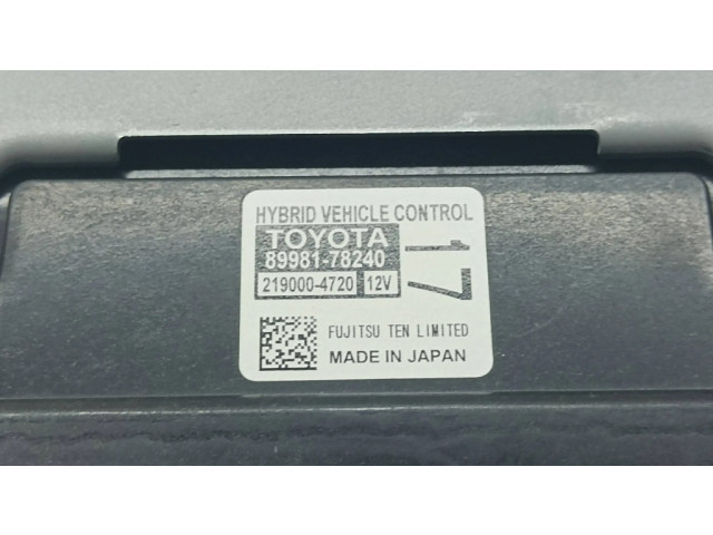 Блок управления 8998178240, 2190004720   Lexus NX