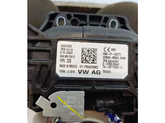 Подушка безопасности пассажира 80A880204D, 34201896C   Audi Q5 SQ5