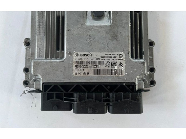 Блок управления двигателя    Citroen C3