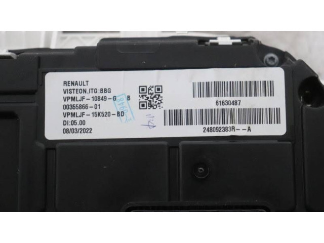 Панель приборов 248092383R   Dacia Spring       