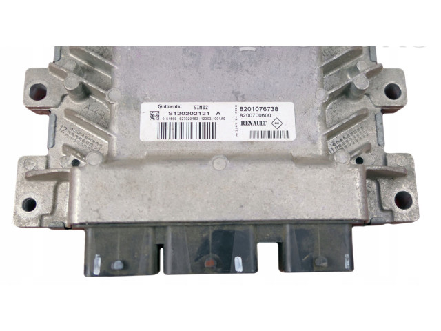 Блок управления двигателя 8201076738, S120202121A Renault Twingo II