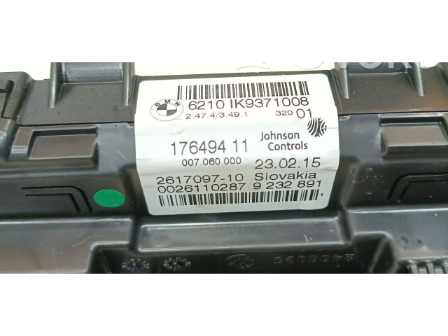 Přístrojová deska BMW 1 F20 F21 2015 62109371008, 62109371008