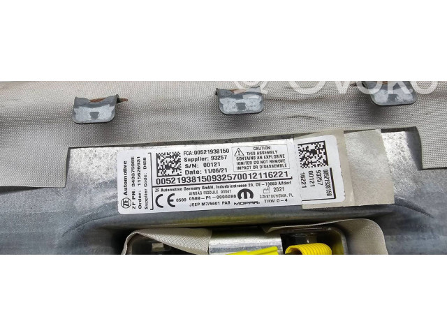 Подушка безопасности пассажира    Jeep Compass