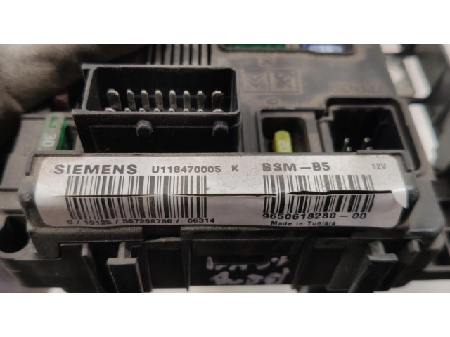 Pojistková skříňka Řídící jednotka BSM 9650618280   Citroen Berlingo 2005