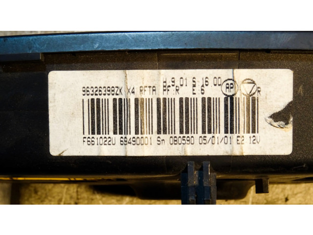 Блок управления климат-контролем 96326398ZK Citroen C5