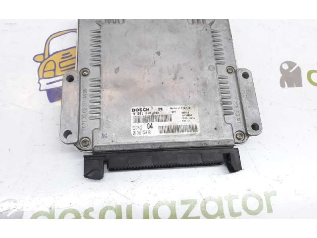 Блок управления двигателя 9636256980, 2222DL Peugeot 306