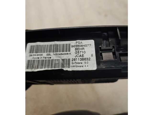 Блок управления климат-контролем 9658084577, NS0484006K Citroen C4 I